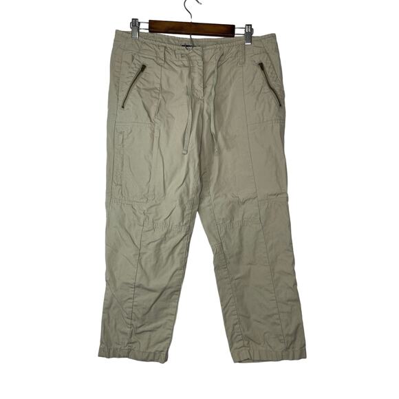 Tommy Hillfiger chinos pants khakis women's 10 casual light weight tactical - Picture 1 of 13
